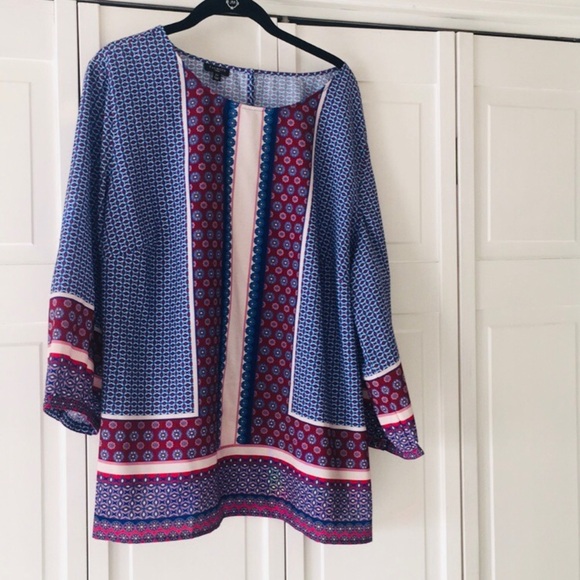 TALBOTS Printed Tunic - Picture 3 of 8